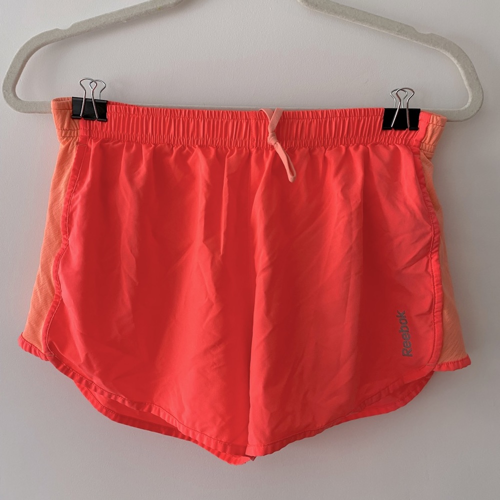 Reebok. Pink sport shorts. Size small.